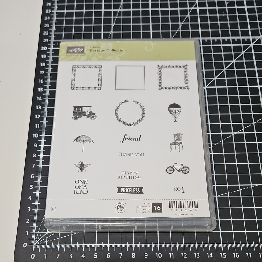 Stampin' Up! Black Decorative Frame Stamps